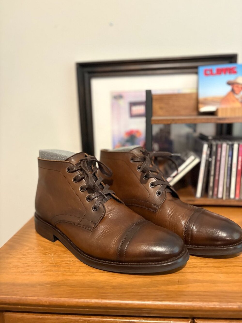 Thursday Boot Company Men's Cadet Cap Toe Leather Boot
